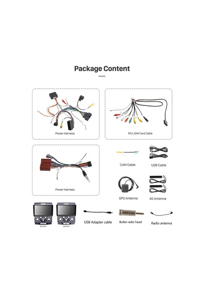 Ford Ranger 2006-2010 Multimedya Navigasyon Usb Kamera Carplayer 4 Ram