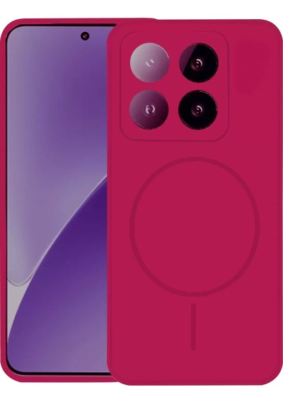 Joko Xiaomi Mi 14t Pro Kılıf Jully Magsafe Kapak - Pembe -