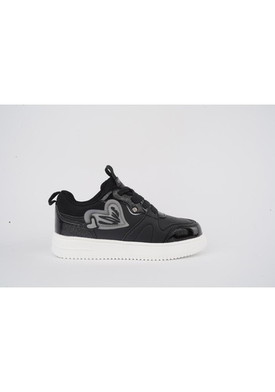 Cool Megan Kız Çocuk Günlük Sneaker Spor Ayakkabı Siyah