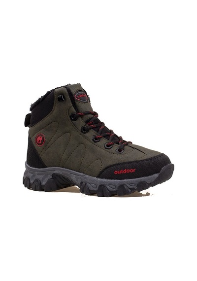 M2S Unisex Yünlü Haki Trekking Spor Bot