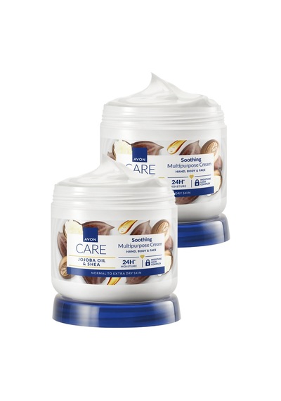 Avon Care Jojoba Yağı Ve Shea İçeren Çok Amaçlı Krem 400ml İkili Paket
