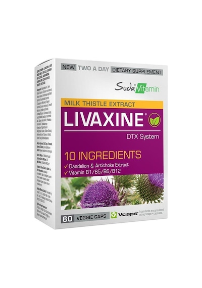 Milk Thistle Extract Livaxine 60 Kapsül