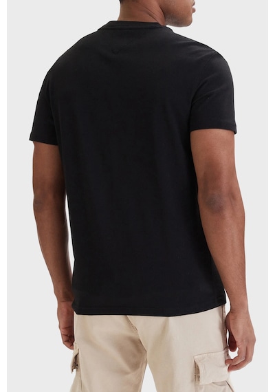 Tommy Jeans Erkek T Shirt Dm0dm22551 Bds Siyah