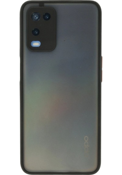 Newface Oppo A54 4g Kılıf Montreal Silikon Kapak Semeglbl - 35 - Siyah