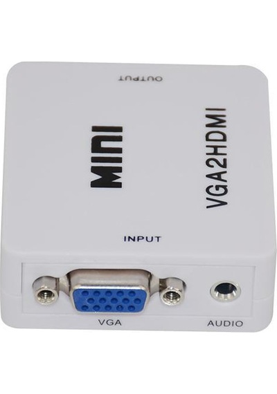 Gplus Vga2hdmı Vga To Hdmı Full Hd 1080p Vga Switch Çevirici Siyah