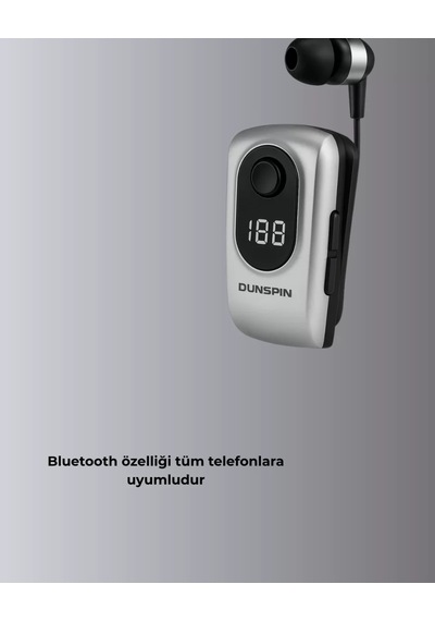 Home Profesyonel Bluetooth Kulaklık Klipsli, Titreşimli, Dijital Göstergeli Diğer