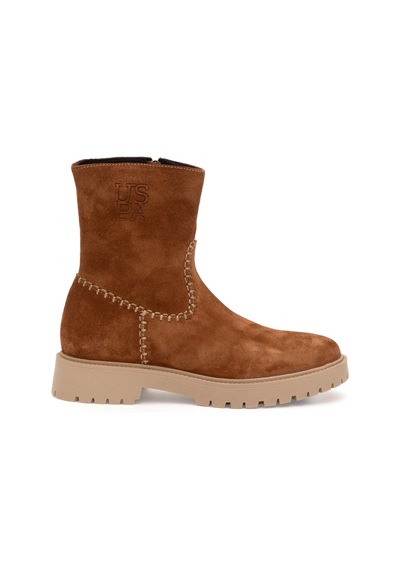 U.S. Polo Assn. Kadın Taba Süet Bot 50314421-VR099
