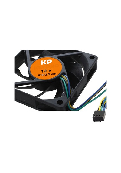 8cm 12 Volt 4 Pinli Fan 8*8*2.5 cm soğutucu fan 8cm 12 Volt 4 Pinli Fan 8*8*2.5 cm soğutucu fan