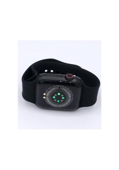 G68l Smart Watch 6s Akıllı Saat Yan Tuşlar Aktif Uygulama Çift Kordon Siyah