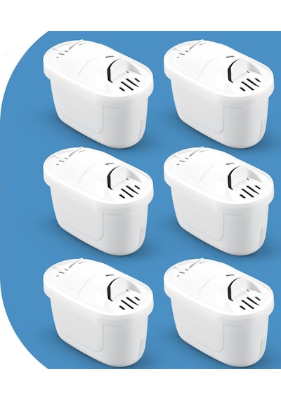 Purepro Su Arıtma Sürahi Filtresi 6 Adet Filtre Jugg Ve Brita Maxtra+ Pro İle Uyumlu Diğer