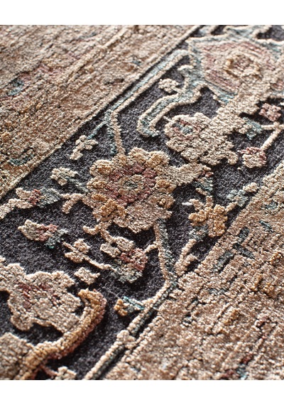 Madame Coco Chambery Halı - Bej - 200x300 Cm Ekru