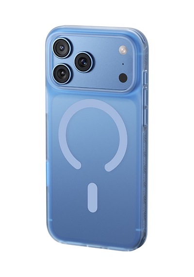 Apple Uyumlu iPhone 18 Pro Uyumlu Kılıf M-safe Şarj Özellikli Benks C-magnet Lucid Armorpro Kapak Mavi