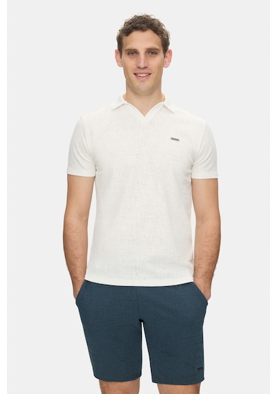 Felıpe Kemik Rengi Polo Yaka Krinkıl Hafif Kumaş Metal Logolu Standard Fit Erkek Tshirt Kemik Rengi Felıpe Kemik Rengi Polo Yaka Krinkıl Hafif Kumaş Metal Logolu Standard Fit Erkek Tshirt Kemik Rengi