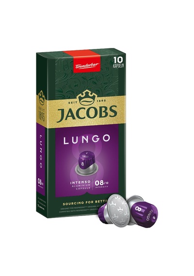 Jacobs Capsule Lungo 8 Intenso 10'lu 52 G 8'li Avantaj Paketi Mıchu Kapsül Kahve