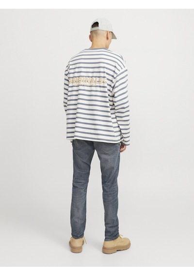 Jack & Jones Jack Jones Glenn Model Slim Fit Erkek Kot Pantolon 12268245 Gri
