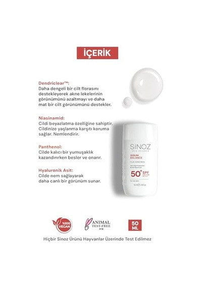 Spf50 Yağlı Ciltler Için Sıvı Yüz Güneş Kremi 50ml-yenı Nesil Güneş Filtreleri Hibrit Formül Pa