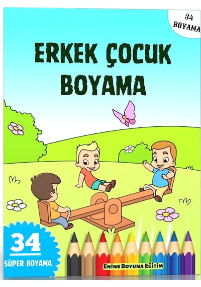 Hayal Gücünü Geliştiren Boyama Kitap Seti 11 Kitap
