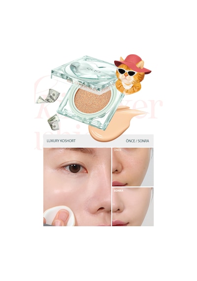 Clio Kill Cover Skin Fixer Cushion 23N Ginger Luxury Koshort