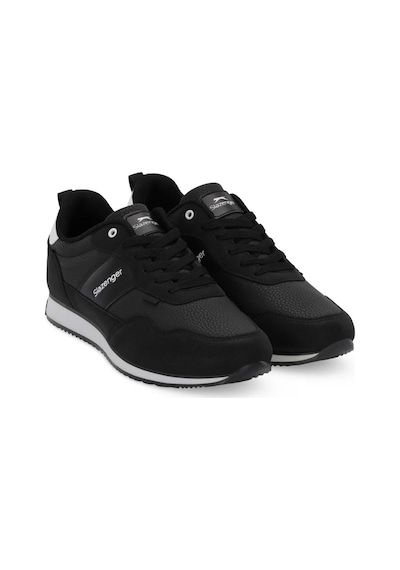 Slazenger Onset I Erkek Siyah / Beyaz Sneaker Siyah - Beyaz