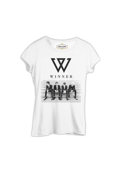 Winner - Stairs Beyaz Kadın Tshirt 001