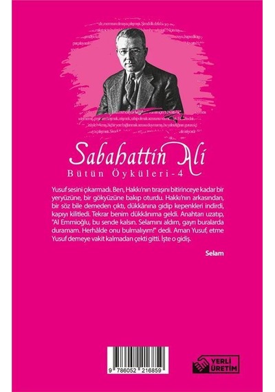 Sabahattin Ali Bütün Öyküleri 4 - Sabahattin Ali - Aperatif Kitap