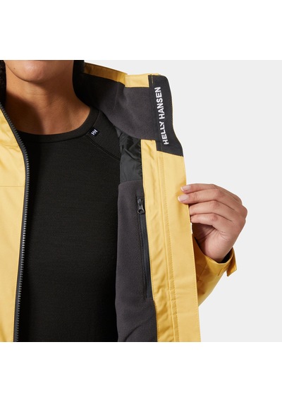 Helly Hansen W Crew Mıdlayer Polarlı Mont 2 Sarı