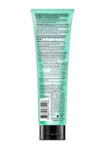 Gliss Nutribalance Repair Saç Bakım Kremi 150 ML x 2 A