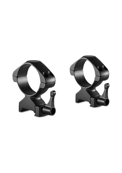 Hawke Precision Steel Ring Mounts 34mm Orta Yükseklikte Dürbün Ayağı Siyah