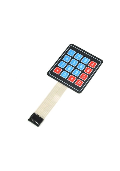 Motorobit-4X4 Membran Tuş Takımı - Keypad