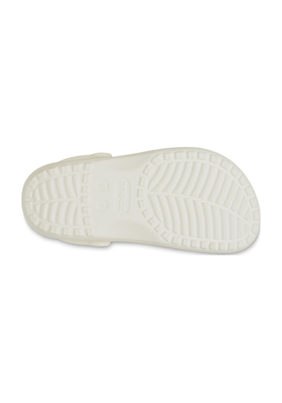 Crocs Classic Floral Cut Out Clog Kadın Terlik Krem Krem