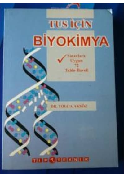 Biyokimya Tus İçin Tolga Aksöz 2000 Yılı Basım