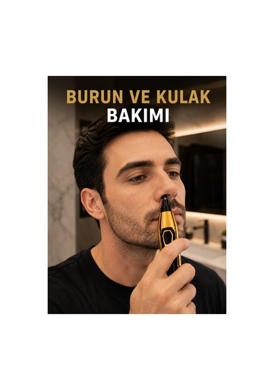 Ayarlanabilir Taraklı Hassas Kesim Sunan 3'ü 1 Arada Bakım Seti Sarı
