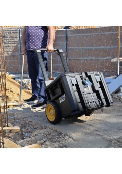 60 Litre Tekerlekli Kilitli Takım Kutusu İle Taşıma Kolaylığı