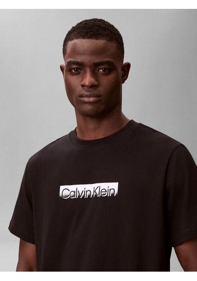 Calvin Klein Lv04lf812gub1 20s Eu Wholesale Sportswear Grap Erkek Tişört Siyah