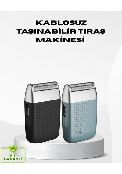 Kablosuz Şarjlı Sakal Tıraş Makinesi Kuru Kullanım Uzun Pil Ömrü Mh-hs5129-4769