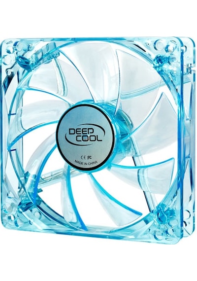 Deep Cool Xfan 120U B/B Yesıl Uzerıne Yesıl Ledlı Kasa Fanı 120Mm