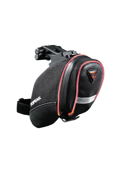 Topeak Aero Wedge İglow Işıklı Sele Altı Çanta Kızak Uyumlu Siyah