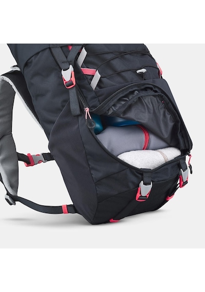 Quechua Çocuk Outdoor Sırt Çantası - 7/15 Yaş - 28 L - Gri - Mh500 Siyah