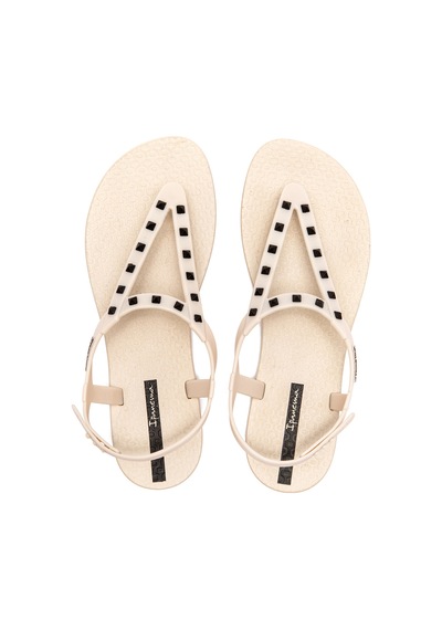 Ipanema Class Rockstar Kadın Sandalet Bej 35/42 Siyah