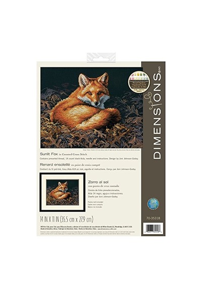 Kreuzstick Set Sunlit Fox