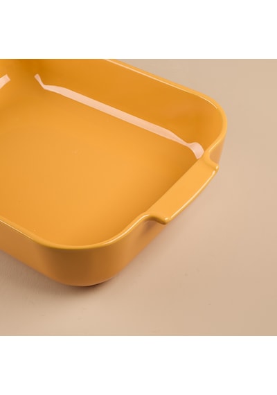 Aryıldız Elissa Dikdörtgen Fırın Kabı Sarı 41 Cm Çok Renkli