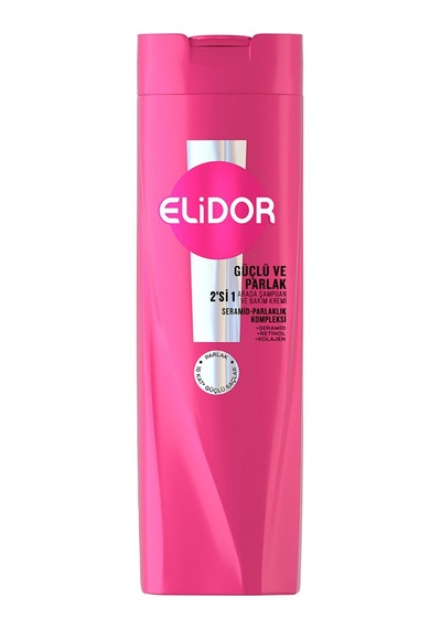 Elidor Şampuan Ve Saç Bakım Kremi Güçlü Ve Parlak 400 Ml - 4 Adet Tarı