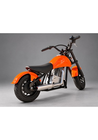 Elektrıklı Mini Chopper 36v 180w 3 Vites 12 Jant 5-9 Yaş Arası Uygundur Turuncu