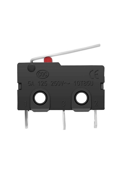 Koodmax 5 Adet Limit Anahtarı Basmalı Düğme Anahtarı Kw11-3z-2 Mikro Limit Sensörü 3pin 125-250v