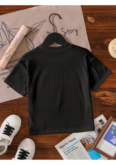 Uyguntarz Fazla Tepki Verdiğinizi Düşünüyorum Baskılı Tasarım Tshirt Siyah
