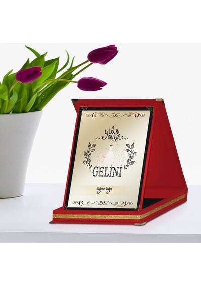 Kişiye Özel Yılın En İyi Gelini Kırmızı Plaket Ödülü
