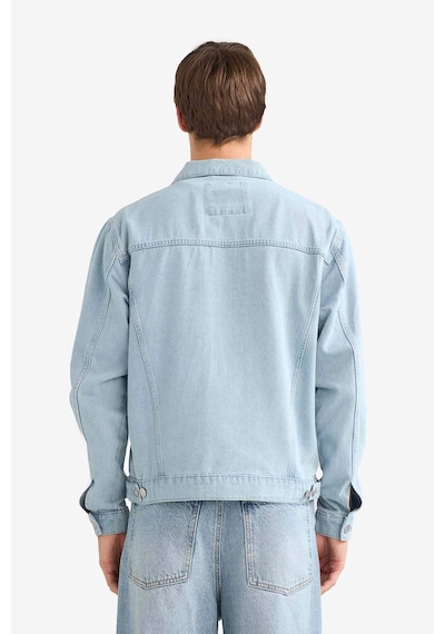 Defacto Regular Fit Düğmeli Jean Ceket F4741ax25aunm39 Mavi Defacto Regular Fit Düğmeli Jean Ceket F4741ax25aunm39 Mavi