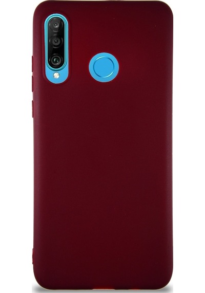 Huawei P30 Lite Kilif Soft Premier Renkli Silikon Kapak 496039112
