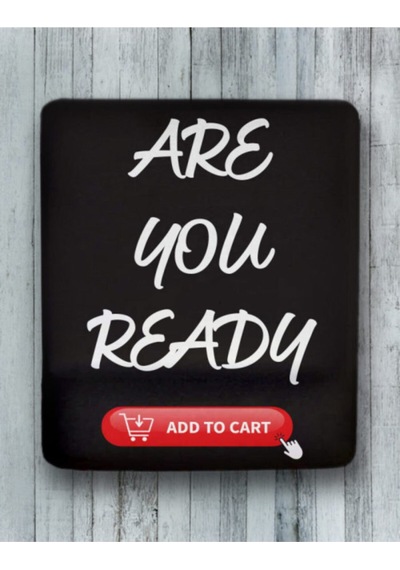 Are You Ready Bilek Destekli Mouse Pad Mousepad