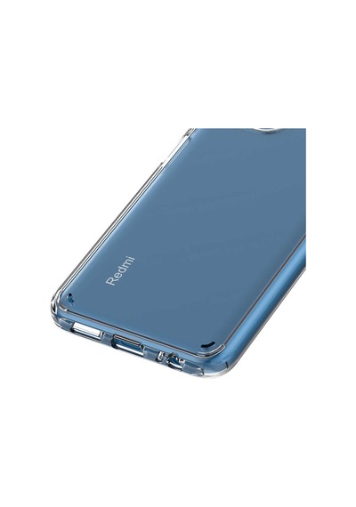 Xiaomi Redmi Note 10S Kılıf Zore Coss Şeffaf Sert Silikon Kılıf Renksiz